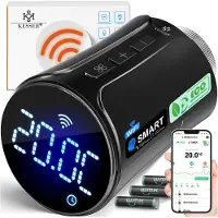 Kesser Heizkörperthermostat WiFi Heizungsregler, Smart Home App, Alexa & Google Assistant