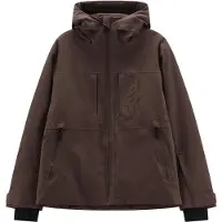 CMP WOMAN JACKET ZIP HOOD WITH INNER GAITER braun M
