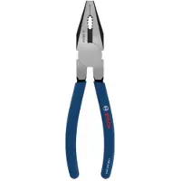 Bosch Kombinationszange, tauchbeschichteter, rutschfester Griff, 180 mm - 1600A03DN0