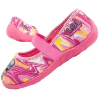 FLA Europe Leomil Kinderschuhe, Ballerinas, Hausschuhe für Mädchen, LOL - Größe 26