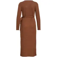 Vila Viraffi Midi Kleid Mit V-ausschnitt
