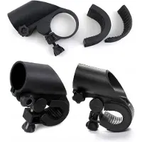 Pronett Fahrradhalterung für Taschenlampe stabil Universal