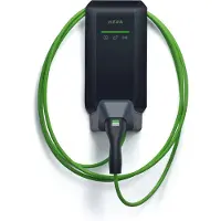 KEBA KeContact P40 Wallbox 11 kW, Typ-2-Ladekabel 6 m, MID, RFID, WLAN, Schwarz