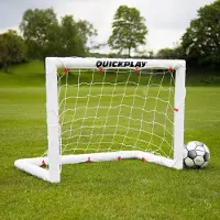 Merkloos Fußballtor – Klappbar – In 30 Sekunden aufstellbar – Wetterbeständiges uPVC