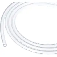 Merkloos Silikonschlauch - Innendurchmesser: 2,5 mm - Außendurchmesser: 4 mm - Länge: 5 Meter - Transparent