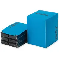 Merkloos Deckbox – Schwarz – 150 Kartenhüllen – Für 100 Karten