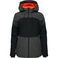 LOAP Damen-Skijacke Lawela Schwarz-Grau Schwarz