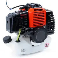 Merkloos Benzinmotor, 2-Takt, 42 ccm – Vielseitig einsetzbar für Motorsensen und Rasenmäher