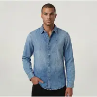 G-Star Clean Slim Fit Langarmhemd