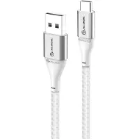 Alogic ULCA203-SLV, 3 m, USB A, USB C, USB 2.0, 0,48 Gbit/s, Silber