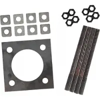 MasterLed Laternenmast-Anker Stahl 15x15cm