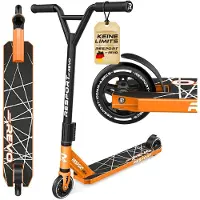 Merkloos Stunt-Scooter Pro – 100 mm PolyurethanRäder – ABEC-9 Lager – Aluminium – Maximale Belastbarkeit: 100 kg