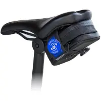 Merkloos Fahrradtaschen, Satteltaschen – Größe S – Wasserabweisend – Schwarz – 120 g