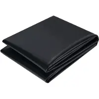 Merkloos Teichfolie, PVC – Zweiter Suchbegriff: 2 x 2 Meter – Schwarz – HDPE – Folie für Schwimmteiche – Für Fischteiche und Springbrunnen
