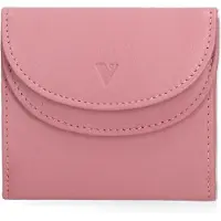 Sergio Valentini Geldbörse aus echtem Leder mit Münzfach und Druckknopf Multicolored UNICA 10x9x2.5 cm IN-1077-NERO_MULTI