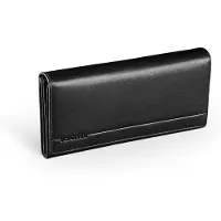 Valentini Mild 273 Damen Portemonnaie Leder RFID Schwarz