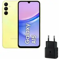 Samsung Galaxy SM-A155FZYDEUBH, 16,5 cm (6.5"), 1080 x 2340 Pixel, 4 GB, 128 GB, 50 MP, Gelb