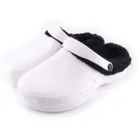 Merkloos Holzschuhe, Winterholzschoe, Herrenmodell – Wasserdicht – Rutschfest – Wärmefutter