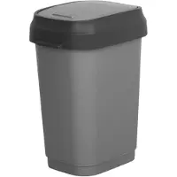 Curver 241513 Dual Swing 30/35l 26x37x47.5 Cm Mülleimer