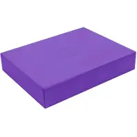 Fitness-Mad Fitness Mad - Yoga-Block, EVA, Sitzender Mumin, Pilates RD4130 (6 cm x 32 cm x 25 cm) (Violett)