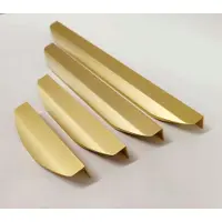 ATM Griff UM-520 Kantenmontage Gold Matt 296mm