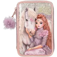OEM TOPModel Viva Violet Federtasche, 3-Fach, lila, gefüllt