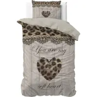 Royal Textile Sleeptime You Are My Heart Sand 140 x 200/220 cm