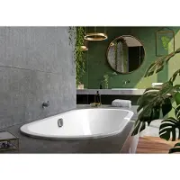 Kaldewei Badewanne CLASSIC DUO OVAL alpinweiß