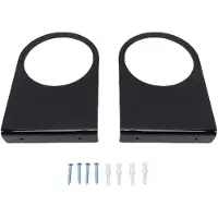 Gistuch 2 Stück Wandhalterung Basketballhalter Acryl Fußball Display Rack für Fußball Volleyball Sportball Schwarz