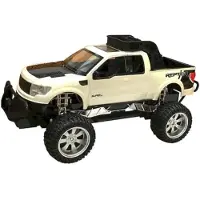 Smily Play Ferngesteuertes Auto Geländewagen Weiß 41x21x18,5 cm mit Licht & Sound, wiederaufladbar