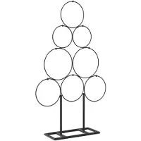 Syfax Metall Weihnachtsbaum KUOPIO 60 cm Stahl Schwarz