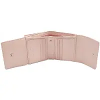 Valentini Lirna 503A Damenportemonnaie Echtes Leder Pink
