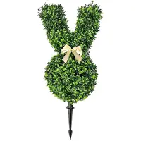 Merkloos Kunstbaum in Kaninchenform für die Dekoration im Freien