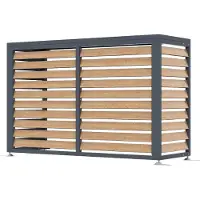 Westmann Wärmepumpen-Verkleidung "Boxa M" 56x140x97cm