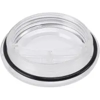 Markenlos Poolpumpendeckel transparent aus Acryl 6-Zoll-Gewinde Ersatzdeckel