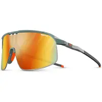 Julbo DENSITY J561 Unisex-Sonnenbrille Vollrand Monoscheibe Kunststoff-Gestell, grün