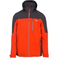 Trespass Tappin Trex tex Stretch Polyester Jacke, Wasserdicht & Atmungsaktiv, Flame, Größe S