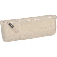 OEM Schlampermäppchen Plüsch beige 220×80×80 mm