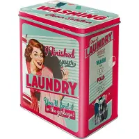 Nostalgic Art Nostalgic-Art - Vorratsdose L - Say it 50's - Finished Your Laundry
