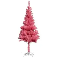 Linder Exclusiv GmbH Künstlicher Weihnachtsbaum pink inkl. Ständer Tannenbaum Christbaum 180cm