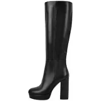 Merkloos Hohe Stiefeletten mit Blockabsatz für Damen