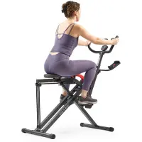 Merkloos Kniebeugenmaschine Squat Trainingsgerät - 4 Widerstandsstufen - 30, 60 und 90 Grad - Max. 300 lb