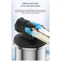 StarTech.com Wasserfilter Trinkwasseranlage - Vorfilter 6000L - Ultrafiltration 0,01 Mikron - Edelstahlgehäuse - Nicht Elektrisch Mit Rückspülung - Wand/Küchenmontage - Direkt Trinkwasser
