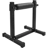 StarTech.com Split Squat Stand - Single Leg Squat Ständer - Beintraining Gerät - Max Belastung 200 kg - Für Home Gym & Fitnessstudio - Unisex - Schwarz