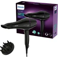 Philips Haartrockner "DryCare BHD274/00" 2.200 W 2 Aufsätze Leistungsstarker AC-Motor und hohe Luftgeschwindigkeit bis 130km/h