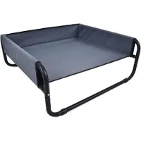 Dripio Komfort-Bett für Katzen & Hunde, 85x85x33 cm, Stoff