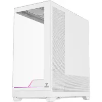 ITek SHOWBUI WAVE 82W, Tower, PC, Weiß, ATX, ITX, micro ATX, Gaming, Blau, Grün, Rot