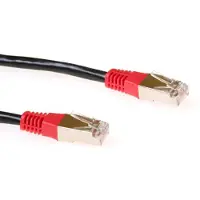 ACT CAT5E FTP LSZH cross-over (IB5100) 0.5m, 0,5 m, RJ-45, RJ-45, Schwarz