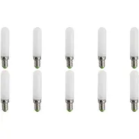 SPL E14 LED-Lampe Röhre 4W 300lm 3000K warmweiß 10 Stück