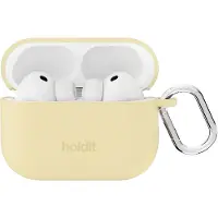 Holdit Solid Silicone Case für das Apple AirPods Pro / Pro 2 - Butter Yellow